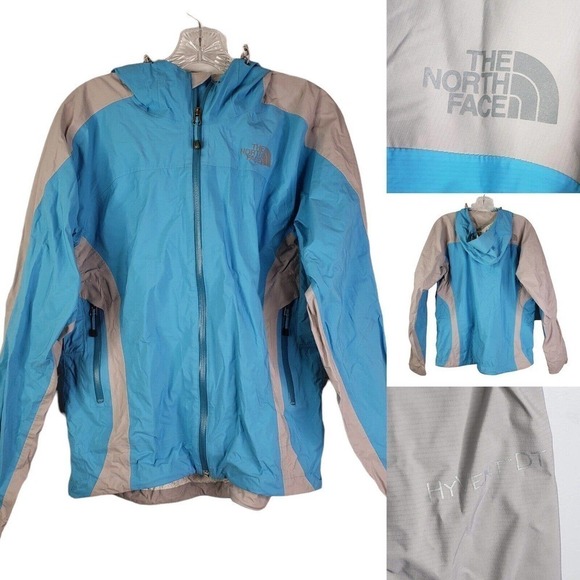 The North Face Flight Series Womens Lightweight Blue Grey Colorblock Medium M - Picture 1 of 12